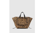 Sac cabas cuir LE 1440 LEOPARD matelassage chevrons femme