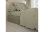 Housse de couette Studio Coton Marron Glacé