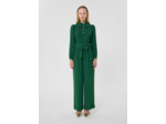 Pantalon Pia-Vert en Polyester