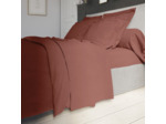 Housse de couette Influence Percale Brique