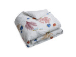 Housse couette Corail| Linge de lit percale | Tradition des Vosges