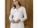 CHEMISE DE NUIT | Jenna - blanc