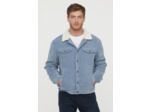 Veste Framy Gris Bleu