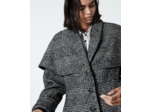 Manteau Avec Effet Cape Au Dos