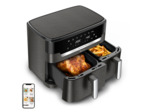 Friteuse à air Dual Easy Fry XXL, Cuisson synchronisée, Capacité de 11 L,6 à 10 personnes