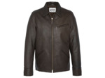 Blouson casual, cuir de vachette