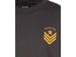 Sweatshirt imprimé army col rond