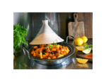 TAJINE inox 30cm avec couv.en ceramique