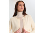 Gilet Glade Ecru en Laine
