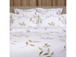 Housse de couette Violette | motif à fleurs | Tradition des Vosges