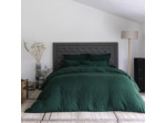 HOUSSE DE COUETTE | Lin Lavé Lina - Vert Sapin