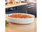 Plat de cuisson ovale 32x24cm Smart Cuisine Trianon