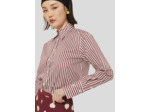 Chemise Clarisse-Bordeaux en Coton