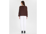 Pull Nili Chocolat en Laine
