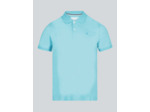 Polo Turquoise En Coton