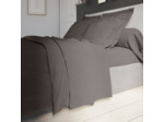Drap plat Influence Percale Granit