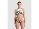 Maillot de bain 2 pièces arena Logo Racer Back pour femmes