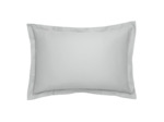 Taie d'oreiller Harmonie Satin de coton coloris Gris