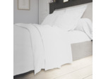 Drap Housse Influence Percale Blanc