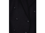 Manteau Militaire Avec Large Col Et Revers, Croise