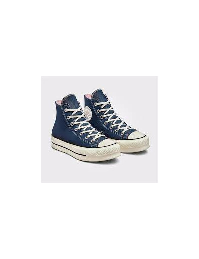 Chuck Taylor All Star Lift Hi Navy/Egret/Sunrise Pink