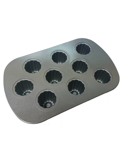 PLAQUE 9 cannelés 34x22x5.5cm