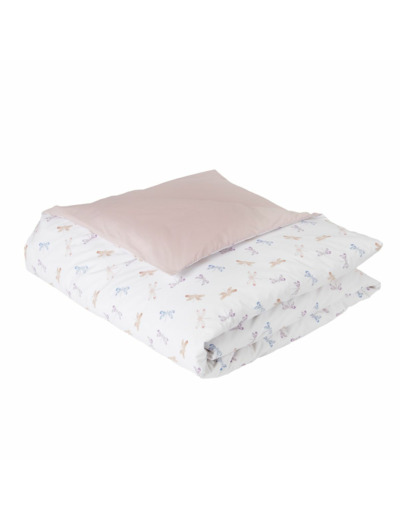 Housse de couette Libellule réversible| Enfant | Tradition des Vosges