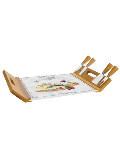 LES FROMAGES Coffret plateau 44x28cm