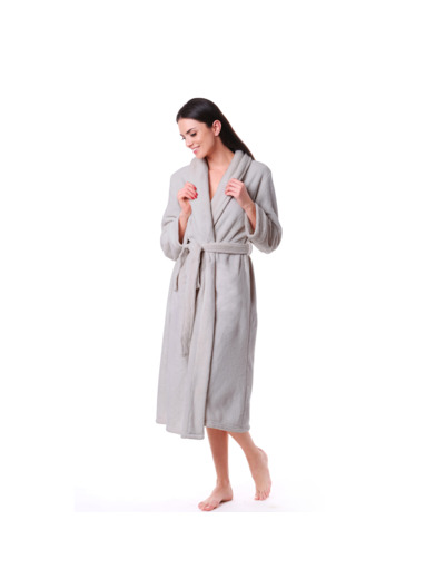 Peignoir DODO MINERAL - Coloris GRIS CLAIR