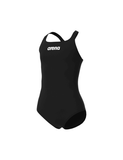 Maillot de bain doublé arena Performance Solid Swim Pro pour filles