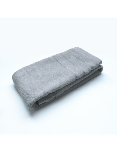 Serviette de toilette DODO MINERAL - Coloris GRIS CLAIR