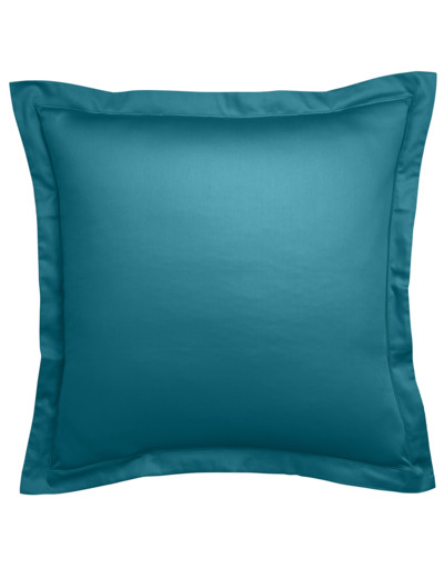 Taie d'oreiller Partition Satin de coton Coloris Canard