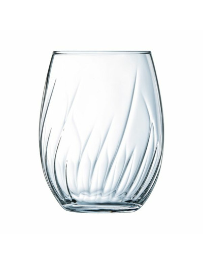 4 gobelets haut 36cl Swirly