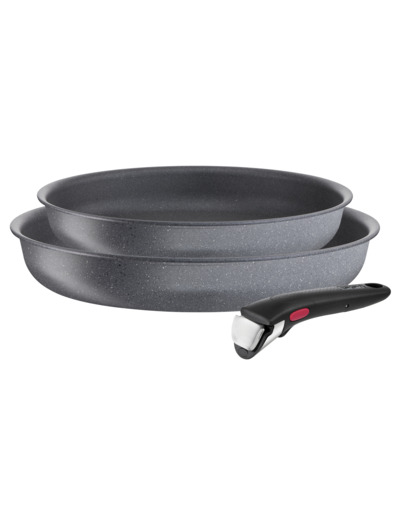 Ingenio Natural Force Lot 2 poêles 22/26 cm + poignée