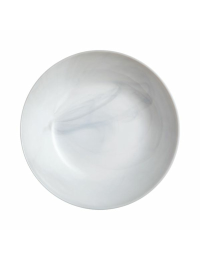 6 assiettes creuses 20cm granit Diwali Marbre