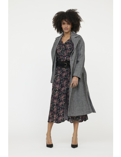 Manteau FAMIRA Anthracite