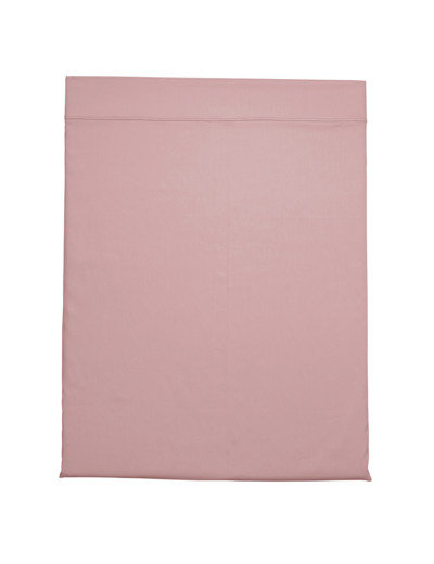 Drap plat Partition Satin de coton Coloris Rose