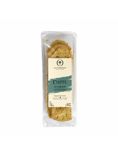 Ciappe au romarin - 11,5% Huile d'olive