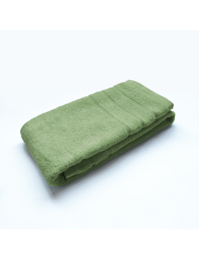 Serviette de toilette DODO MINERAL - Coloris VERT ANIS