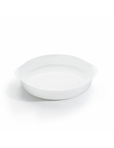 Plat tarte 28cm blanc Smart Cuisine