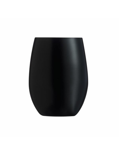 6 gobelets haut 36cl noir mat Primary