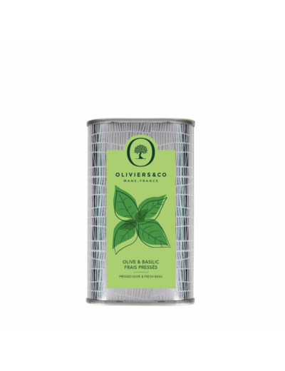 Olive & Basilic frais pressés