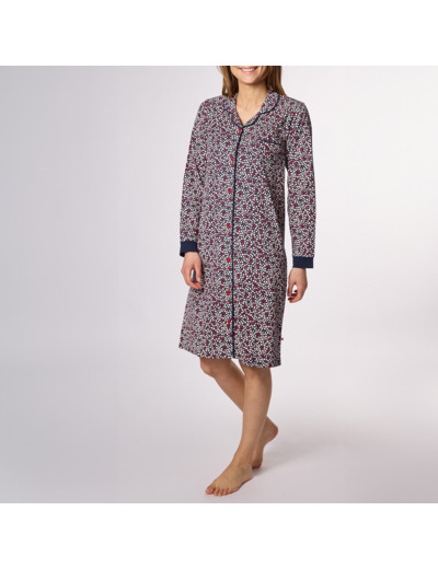 Nuisette femme RICO marine/imprimé