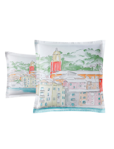 Taie d'oreiller Paysage Varois | Taie sac | Tradition des Vosges