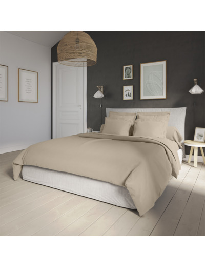 Housse de couette Influence Percale Osier