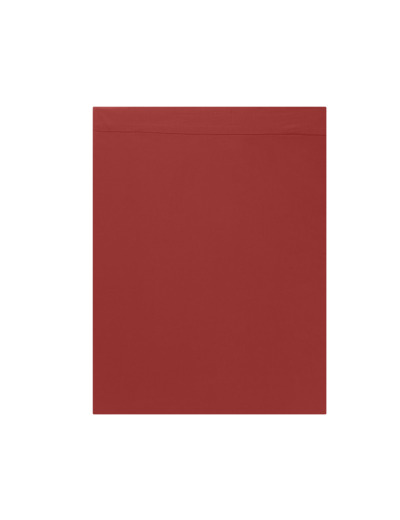 Drap plat Studio Coton Rouge