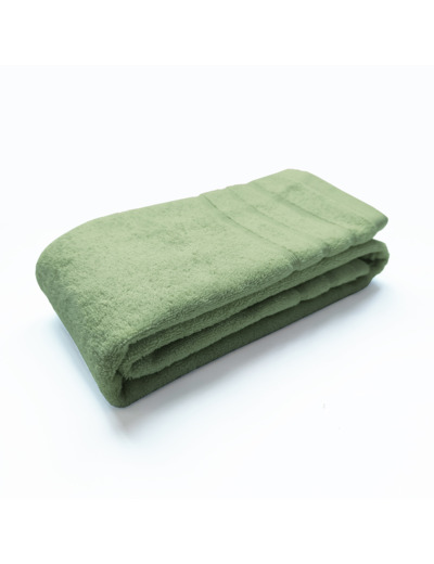 Drap de douche DODO MINERAL - Coloris VERT ANIS