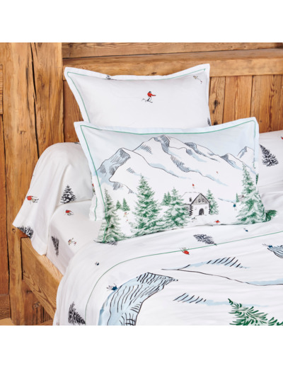 Drap-housse Gérardmer | Satin 120 fils | Tradition des Vosges