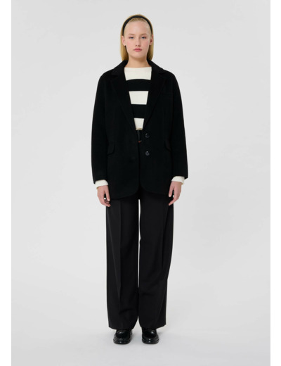 Veste Virgo-Noir en Laine