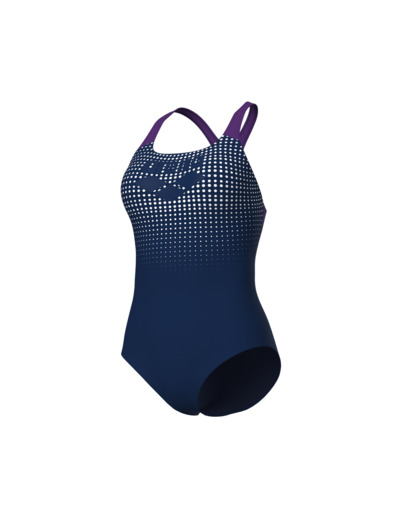 Maillot de bain arena Performance Foggy Dots Swim Pro Back pour femmes